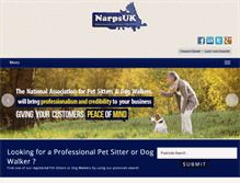 Tablet Screenshot of narpsuk.co.uk